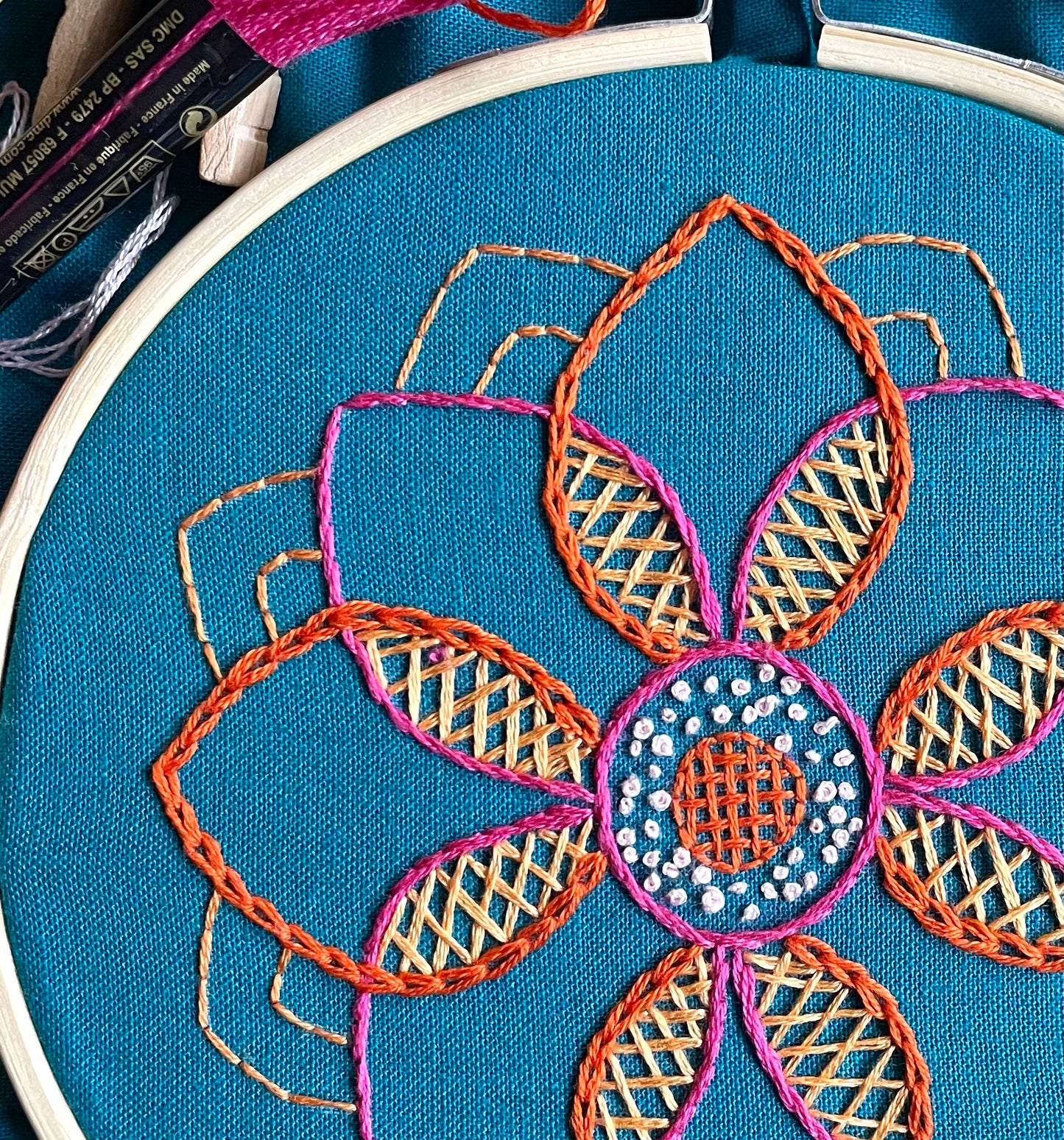 Hand Embroidery 101 - Mandala