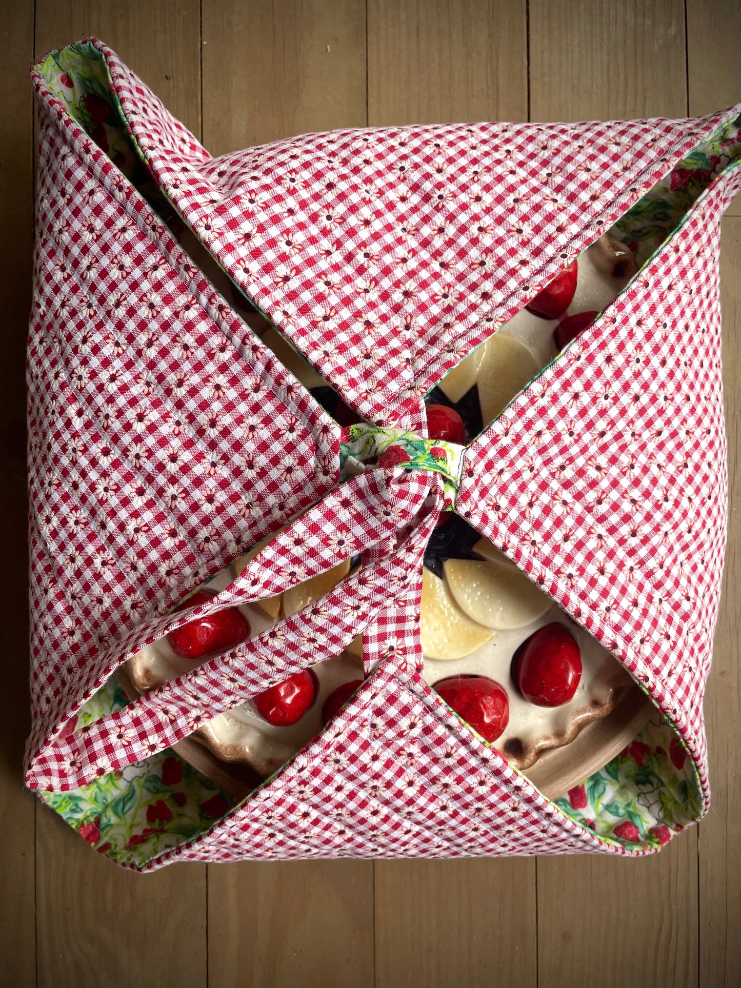 Intro to Machine Quilting - Pie Carrier