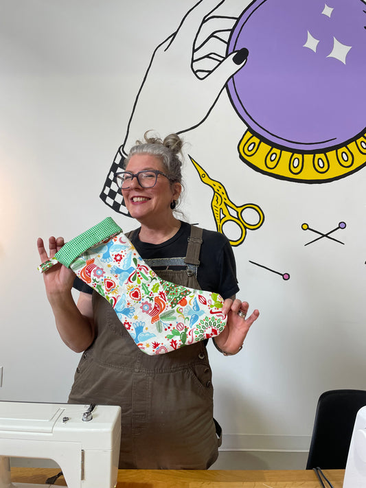Intro to Sewing - Holiday Stocking