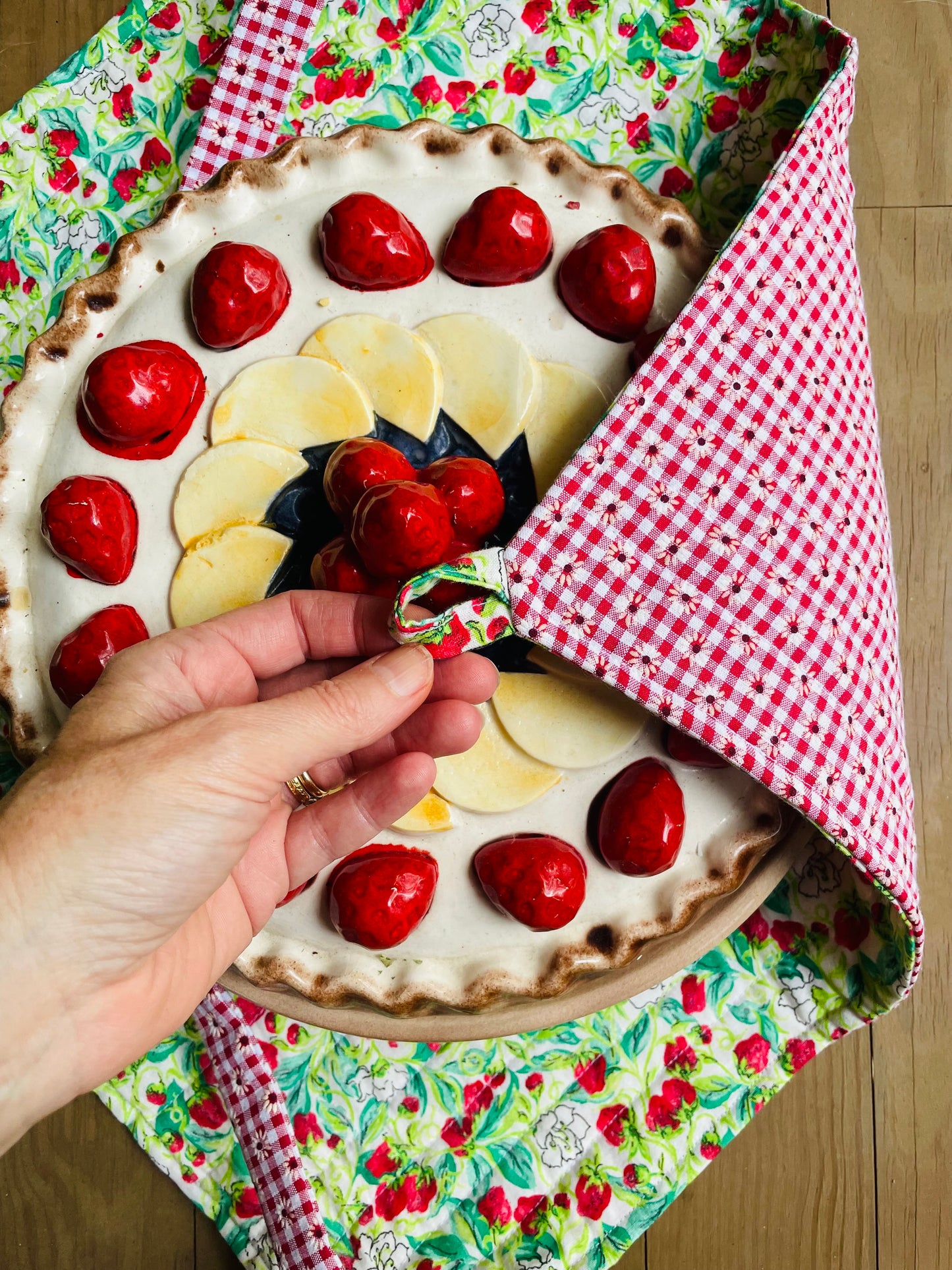 Intro to Machine Quilting - Pie Carrier