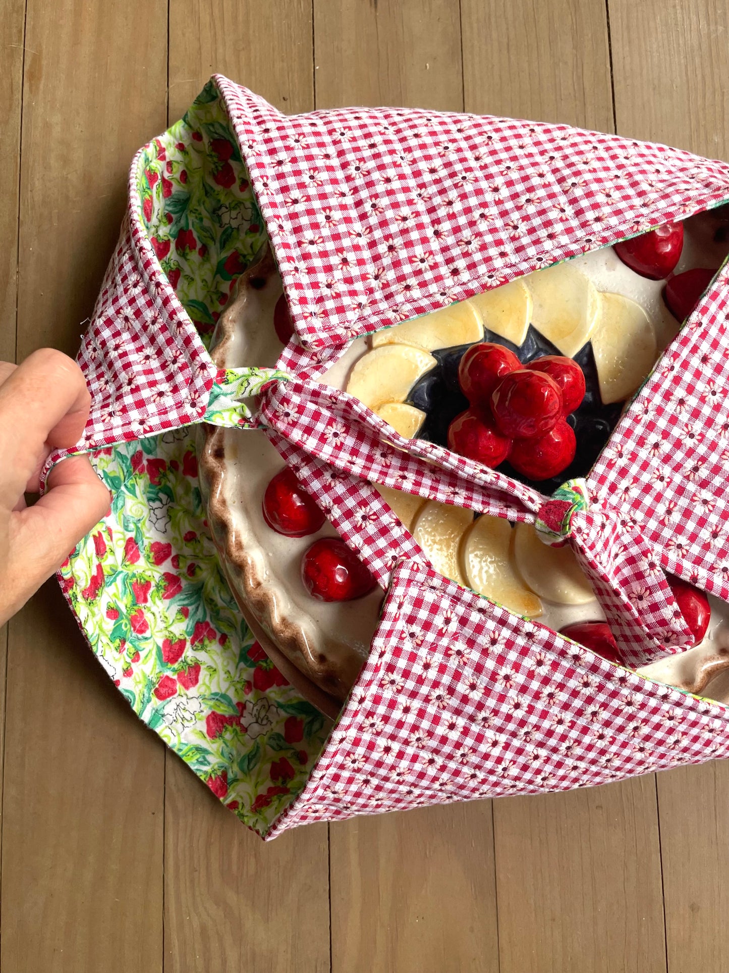Intro to Machine Quilting - Pie Carrier