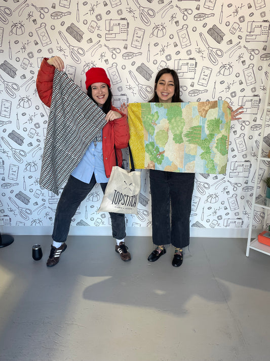 Beginner - Queen pillowcase with border