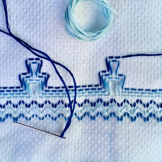 Embroidery 101 - Swedish Huck