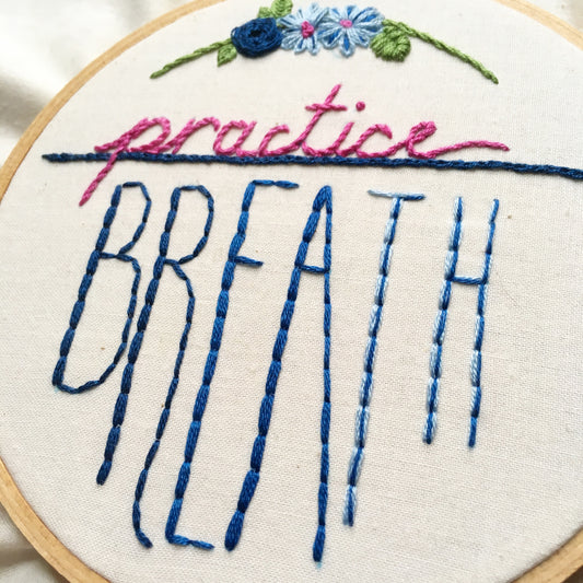 Embroidery 101 - Embroidered Text