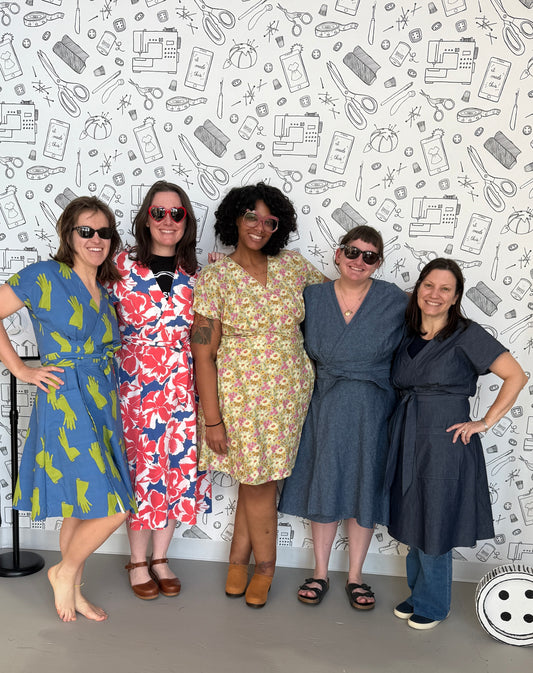 Intermediate Dressmaking - Elodie Wrap Dress