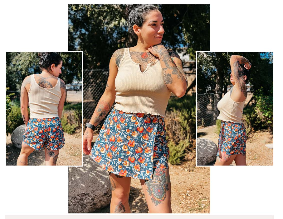 Intermediate - Rose Skort