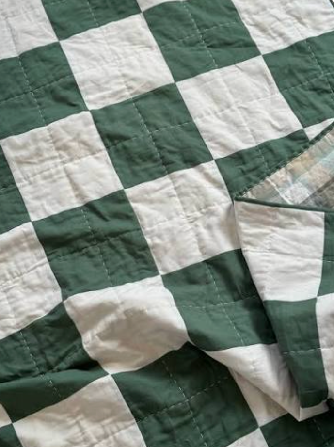 Advanced Beginner - Your First Quilt - Around the World Lap Quilt