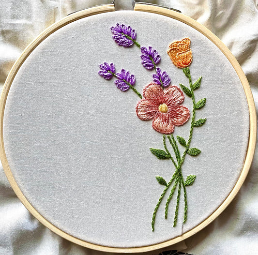 Hand Embroidery 102 - Stitch a Posy Design